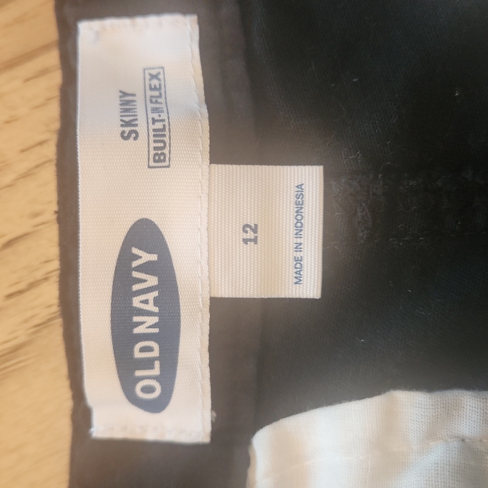 Boys Size 12 Dress Slacks Bundle- Black, Khaki, Gray - Picture 5 of 7